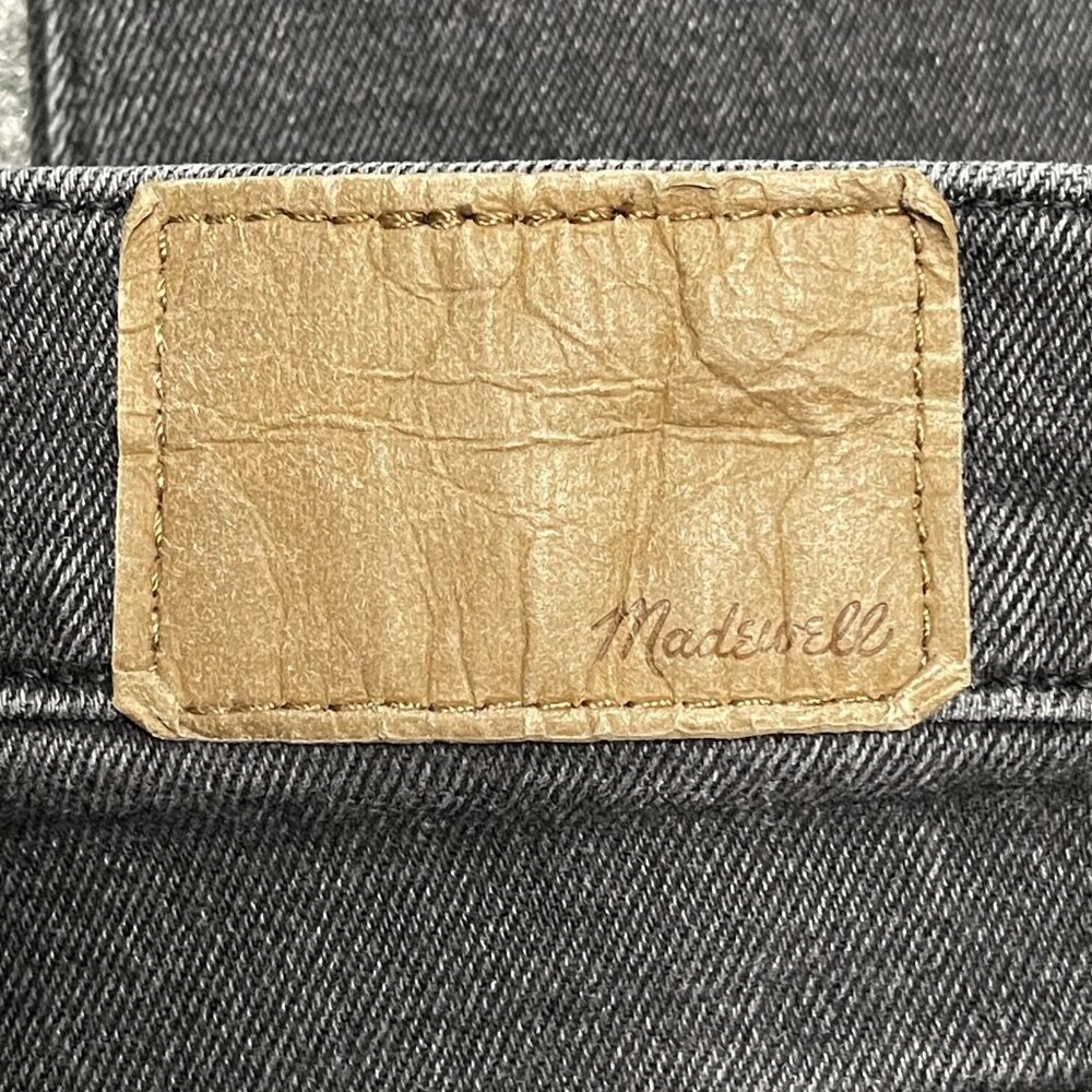 Madewell Womens The Perfect Vintage Jean Black Denim Straight Leg Size 24 - Picture 7 of 8